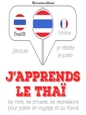 cover image of J'apprends le thaï